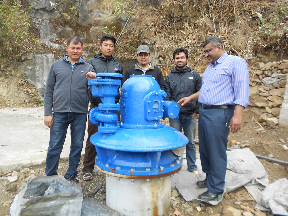ANTI VACUUM VALVE FOR HYDEL POWER - NEPAL