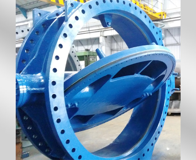 Double Flanged Butterfly Valve (200-4000 NB) - ECCENTRIC